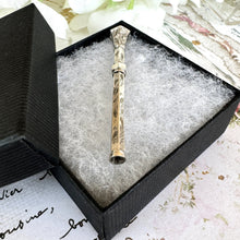 画像をギャラリービューアに読み込む, Antique Georgian Sterling Silver Toothpick With Moonstone Seal