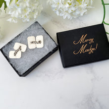 Carica l'immagine nel visualizzatore di Gallery, Antique Art Deco 9ct Gold Cufflinks
