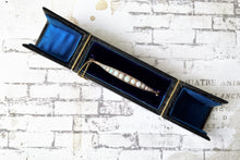 Cargar imagen en el visor de la galería, Edwardian Opal & Diamond 9ct Gold Bangle In Monogrammed Fitted Case: Chester 1905