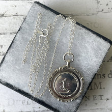 画像をギャラリービューアに読み込む, Antique English Sterling Silver Football Pendant Fob by William Hair Haseler, 1920s Art Deco