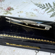 Cargar imagen en el visor de la galería, Antique Rare WW1 Royal Engineers Silver & Gold Sweetheart Brooch. Miniature Lee Enfield Rifle Figural Brooch. Alternative Tie/Stock Pin.