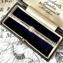 Charger l'image dans la galerie, Antique Georgian Sterling Silver Toothpick & Ear Wax Spoon. Victorian/Georgian Grooming Accessory