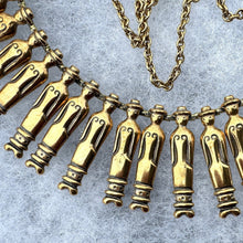 Charger l'image dans la galerie, Rare Kalevala Koru Bronze Doll Chain Necklace, Made In Finland