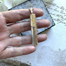 画像をギャラリービューアに読み込む, Vintage Sterling Silver Needle Case Locket Fob Pendant Necklace. Victorian Style Engraved Chatelaine Etui Case. Keepsake / Memorial Pendant