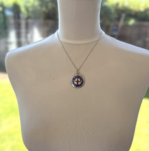 Lade das Bild in den Galerie-Viewer, Vintage 1936 Fattorini Silver & Enamel Fob In Presentation Case. Yorkshire Swimming Association Sterling Silver Medal In Antique Leather Box