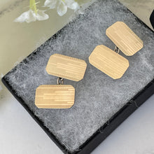 Carica l'immagine nel visualizzatore di Gallery, Antique Art Deco 9ct Gold Cufflinks