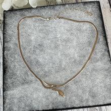 画像をギャラリービューアに読み込む, Antique Art Deco Sterling Silver Figural Snake Necklace. Vintage 1920s Egyptian Revival Serpent Collar/Choker Necklace, Germany.