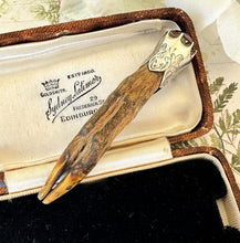 画像をギャラリービューアに読み込む, Victorian Scottish Silver & Citrine Deer Fetlock Kilt Pin/Brooch. Antique Highland Dress Jewellery