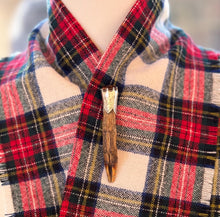 画像をギャラリービューアに読み込む, Victorian Scottish Silver & Citrine Deer Fetlock Kilt Pin/Brooch. Antique Highland Dress Jewellery