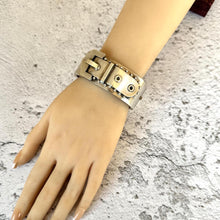 画像をギャラリービューアに読み込む, Antique Victorian Silver Wide Belt Buckle Bangle Bracelet. Ornate Chunky Sterling Victorian Cuff Bracelet, 1882 Hallmark. Love Token Jewelry