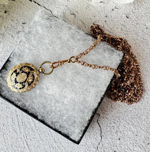 画像をギャラリービューアに読み込む, Antique Georgian/Victorian Rolled Gold 54" Guard Chain Necklace. 9ct Rose Gold Filled Figure-Of-8 Faceted Belcher Chain Necklace/Muff Chain