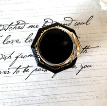 Load image into Gallery viewer, Antique Victorian 15ct Gold Diamond Snake Ring. Double Snake Wrap Yellow Gold & Old Cut Diamond Ring. Romantic Love Token Eternity Ring