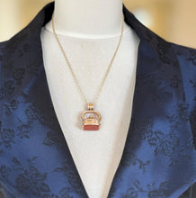 Load image into Gallery viewer, Antique Georgian 9ct Gold-Cased Carnelian Intaglio Seal Fob Engraved "Mary"