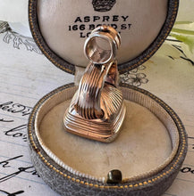 Load image into Gallery viewer, Antique Georgian 9ct Gold-Cased Carnelian Intaglio Seal Fob Engraved "Mary"