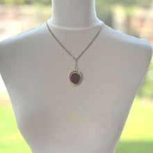 Charger l'image dans la galerie, Scottish 9ct Gold & Bloodstone Victorian Locket Fob
