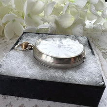 Lade das Bild in den Galerie-Viewer, Gents Antique Victorian Swiss 800 Silver Pocket Watch. Mens Large High Quality Open Face Pocket Watch, Stem Wind, Hallmarked Switzerland