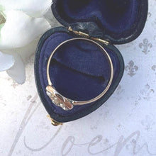 Load image into Gallery viewer, Antique Victorian 15ct Gold Rose-Cut Diamond & Pearl Octagonal Shaped Ring. Old Cut Diamond and Seed Pearl Halo Ring, UK Size O, US 8