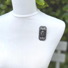 Load image into Gallery viewer, Rare Antique 19th Century Berlin Iron Large Neoclassical Brooch