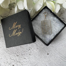 Load image into Gallery viewer, Antique Art Deco Silver Abacus Breloque Pendant. Sterling Silver Chinese Suanpan Watch Chain Fob. Symbolic Wealth & Wisdom Amulet Pendant