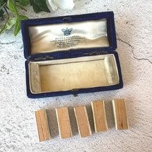 Cargar imagen en el visor de la galería, Rare Antique Victorian Blue Multiple Ring Box: Royal Jewellers Hunt & Roskell, Late Storr and Mortimer, London