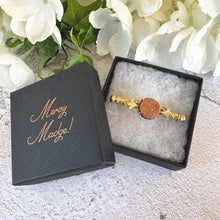 Load image into Gallery viewer, Victorian Goldstone German Nanny Brooch - Novelty Sewing Etui - Seamstress Jewellery - Antique Needle Case