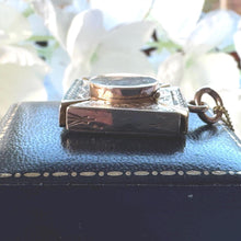 Load image into Gallery viewer, Antique Victorian 9ct Gold Engraved Maltese Cross Hidden Locket Pendant: Optional Chain