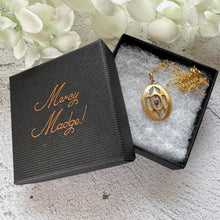 Load image into Gallery viewer, Antique Victorian 18ct Gold & Ruby Pendant: Optional 20" Gold Chain