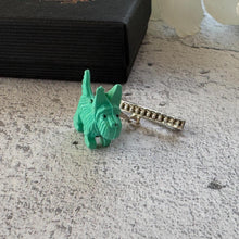 Load image into Gallery viewer, Antique Art Deco Sterling Silver & Celluloid Scottie Dog Lapel Pin: Charles Horner Attributed