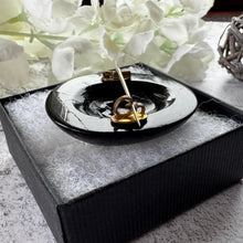 Load image into Gallery viewer, Antique Victorian Carved Coral Cameo Whitby Jet Brooch