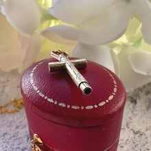 Charger l'image dans la galerie, Victorian 15ct Gold Ankh Cross Pocket Watch Key Pendant Charm