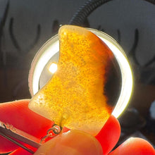 Charger l'image dans la galerie, Victorian Carved Scottish Agate Claw Pendant Drop Brooch: Antique Scottish Pebble Sterling Silver Jewellery