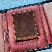 Load image into Gallery viewer, Antique French Gilt Minature Landscape Painting In Original Moseley Ware Fitted Cabinet Case