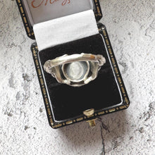 Load image into Gallery viewer, Rare Antique Austro Hungarian Silver & Coral Putti Ring: Hallmarked Budapest c1900