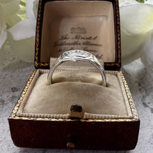 Load image into Gallery viewer, Alexander Ritchie Iona Silver Viking Longship Ring – Scottish Arts & Crafts Celtic Shield Ring