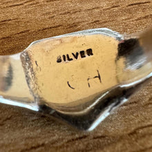 Load image into Gallery viewer, Alexander Ritchie Iona Silver Viking Longship Ring – Scottish Arts & Crafts Celtic Shield Ring