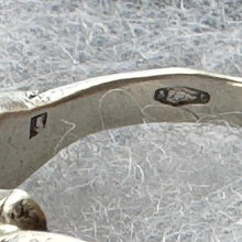 Load image into Gallery viewer, Rare Antique Austro Hungarian Silver & Coral Putti Ring: Hallmarked Budapest c1900