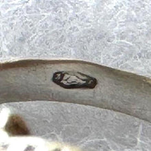 Load image into Gallery viewer, Rare Antique Austro Hungarian Silver & Coral Putti Ring: Hallmarked Budapest c1900