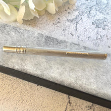 Load image into Gallery viewer, Antique Victorian Sterling Silver Travelling Dip Pen by Sampson Mordan