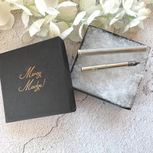 Load image into Gallery viewer, Antique Victorian Sterling Silver Travelling Dip Pen by Sampson Mordan