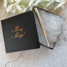 Load image into Gallery viewer, Antique Victorian Sterling Silver Travelling Dip Pen by Sampson Mordan