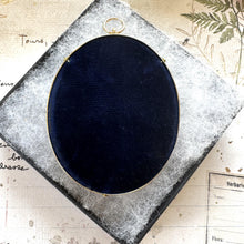Load image into Gallery viewer, Antique Georgian Portrait Miniature Pendant of a Gentleman: Romantic Regency Keepsake, circa 1805–1820