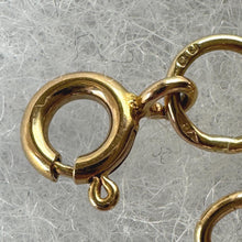 Lade das Bild in den Galerie-Viewer, Vintage 9ct Gold Oval Belcher Link 27" Long Chain Necklace: London 1983 Hallmarks