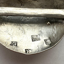 Charger l'image dans la galerie, Rare Antique Imperial Russian Niello Silver Zoomorphic Belt Buckle, Dated 1872, Caucasus Dagestan
