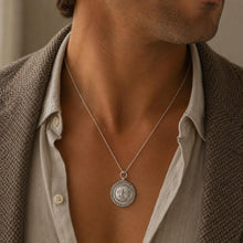 画像をギャラリービューアに読み込む, Antique English Sterling Silver Football Pendant Fob by William Hair Haseler, 1920s Art Deco