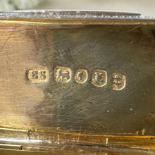 Load image into Gallery viewer, Antique Victorian Sterling Silver Vinaigrette Pendant, 1846 Edward Smith Miniature Book Necklace