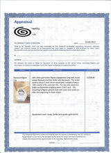 Lade das Bild in den Galerie-Viewer, Antique 14ct White Gold Diamond Filigree Ring - MercyMadge