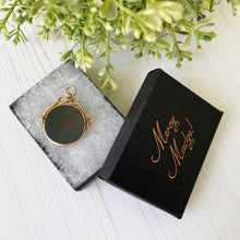 Load image into Gallery viewer, Victorian 9ct Gold Bloodstone & Carnelian Spinner Fob