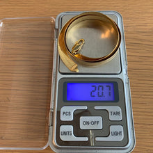 Charger l'image dans la galerie, Italian 18ct Gold Omega Necklace