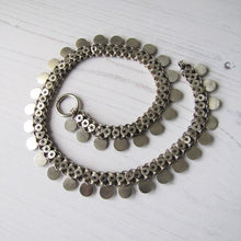 Load image into Gallery viewer, Victorian Sterling Silver Book Chain Necklace