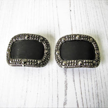 Charger l'image dans la galerie, Pair Of Georgian Cut Steel Shoe Buckles - MercyMadge
